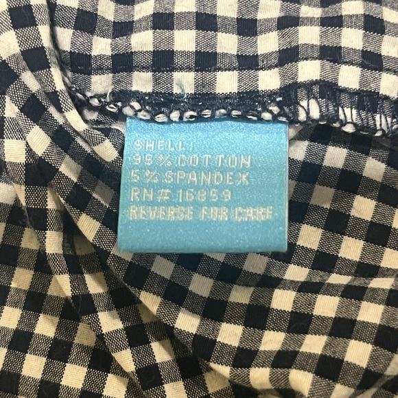 J. McLaughlin “Letty” Black and White Gingham 3/4 Sleeve Dress size M - Picture 7 of 7